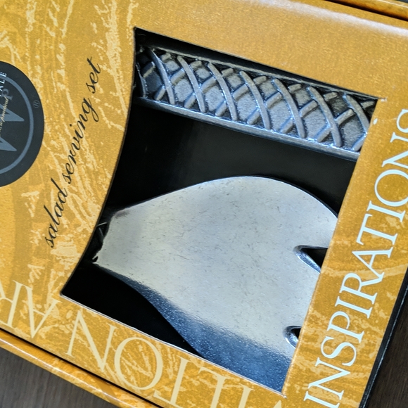 Wilton Armetale Salad Serving Set - Picture 5 of 5